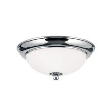 Empire plafon 2x40W E14 230V chrom/opal mat